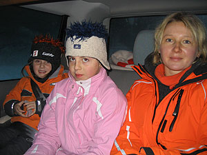 1. Heimatstürmer Fan Club Rodelpartie am 7.1.2006