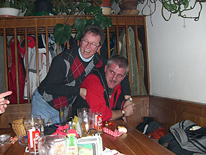 1. Heimatstürmer Fan Club Rodelpartie am 7.1.2006