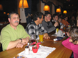 1. Heimatstürmer Fan Club Rodelpartie am 7.1.2006