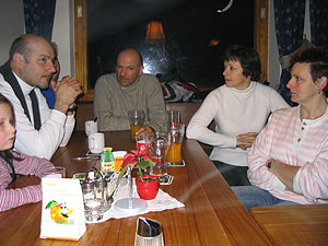 1. Heimatstürmer Fan Club Rodelpartie am 7.1.2006