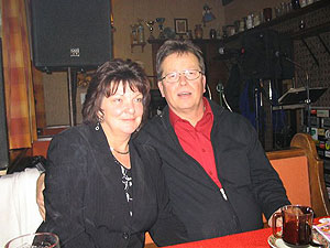 Krampuskränzchen in Niederöblarn, Pension Tilly