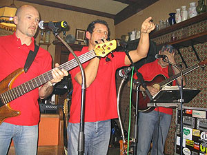 Krampuskränzchen in Niederöblarn, Pension Tilly