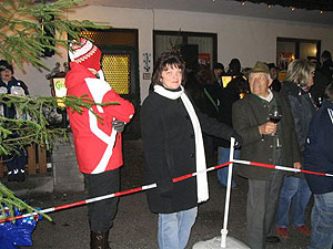 Krampuskränzchen in Niederöblarn, Pension Tilly
