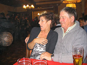 Krampuskränzchen in Niederöblarn, Pension Tilly