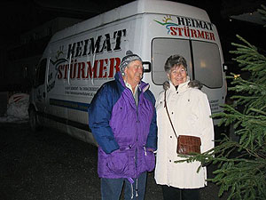 Krampuskränzchen in Niederöblarn, Pension Tilly