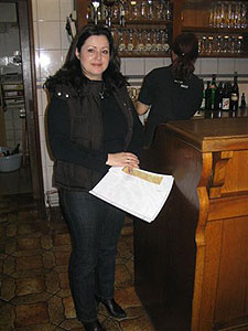 Krampuskränzchen in Niederöblarn, Pension Tilly