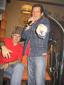 Krampuskränzchen in Niederöblarn, Pension Tilly