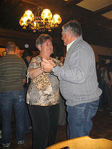 Krampuskränzchen in Niederöblarn, Pension Tilly