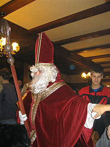Krampuskränzchen in Niederöblarn, Pension Tilly